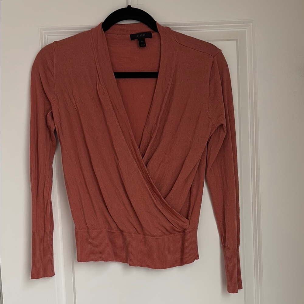 J.Crew 100% merino wool v-neck sweater